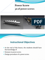 Lecture 4 Power Screws Part 2
