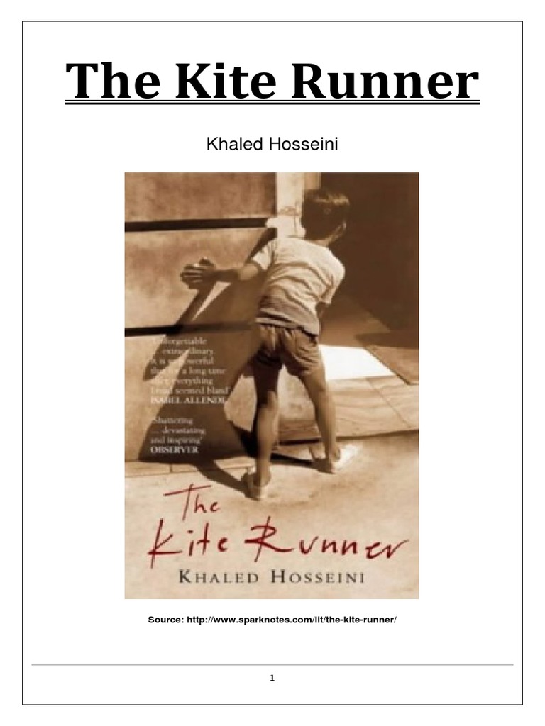 The Kite Runner Study Guide Spark Notes 1ob6xpf PDF