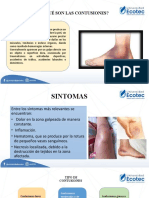 Contusion, Hilos de Sutura