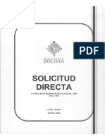 Convenio 100 - Solicitud Directa