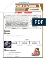 La Geosfera para Primer Grado de Secundaria