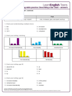 Describing A Bar Chart - Answers