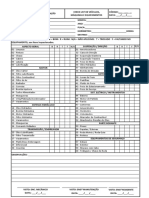 Checklist de manutenção de veículos e máquinas