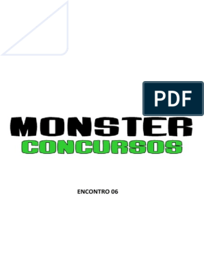 Concurso PMMG - Direito Penal - Monster Concursos 