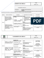 Planeamiento Del Módulo Administración de Calidad.