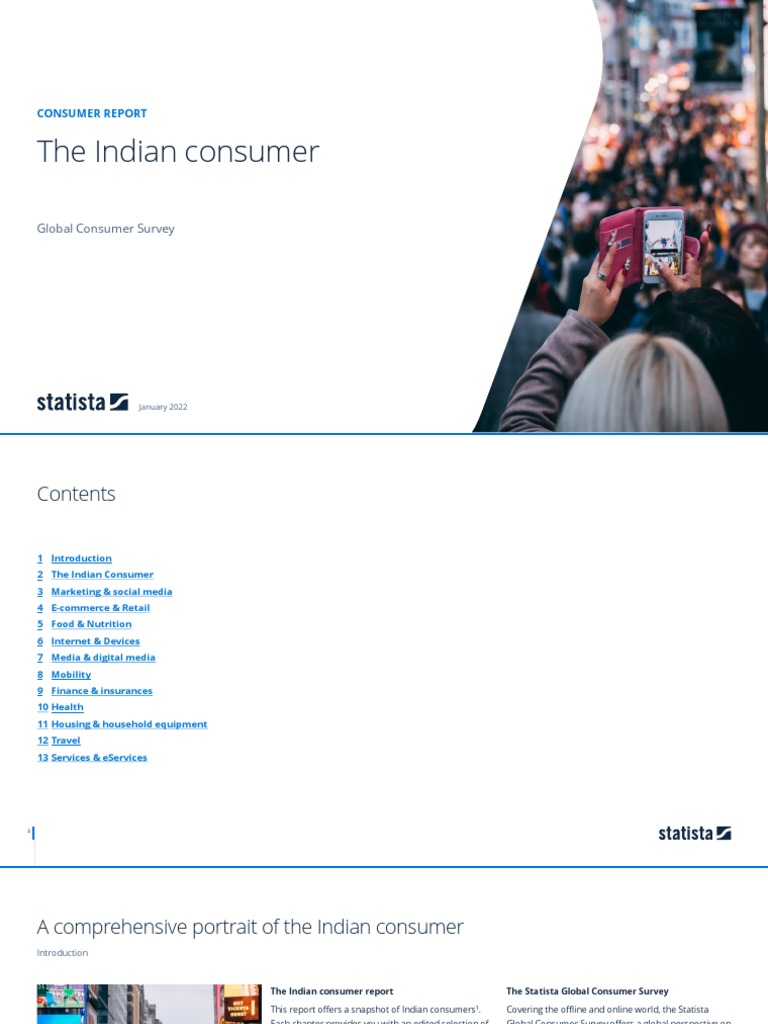 Study Id108687 The Indian Consumer Report | PDF | Cost Of Living ...