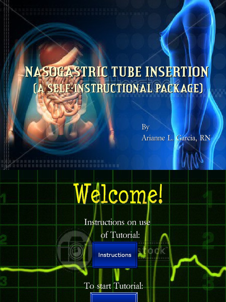 Nasogastric Tube Insertion Guide | PDF | Medicine | Gastroenterology