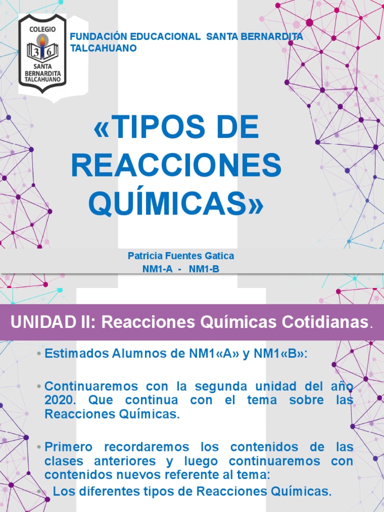 Quimica RX Qcas | PDF | Reacciones químicas | Química
