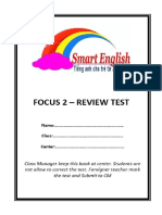 FOCUS 2 - Review Test (For Student)