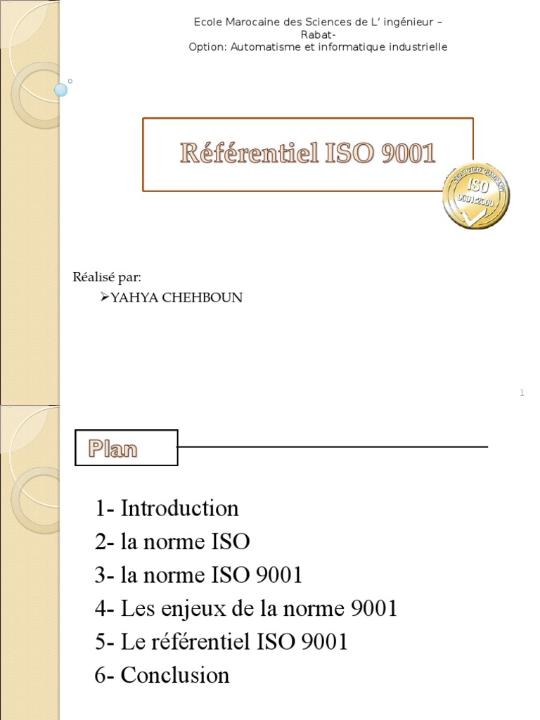 Norme ISO 9001: Guide 2018 PDF | PDF | Système de management de la ...