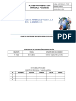 Plan de Contingencia Con Materiales Peligros