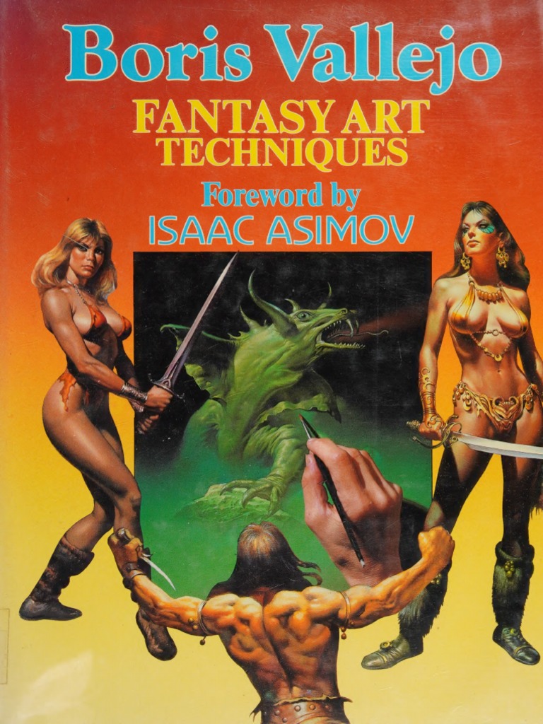 Fantasy Art Techniques Boris Vallejo PDF Paintings Acrylic Paint