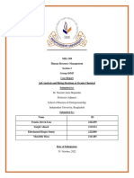 MBA 509 Report 1