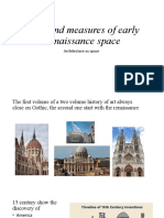 Laws and Measures of Early Renaissance