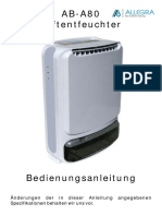 Bedienungsanleitung AB-A801