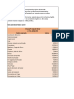 Datos y Formatos Del Balance General