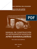 Manual de Instrumentos Musicales de Esmeraldas