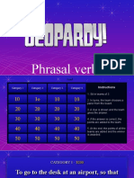 Jeopardy - Phrasal Verbs-1