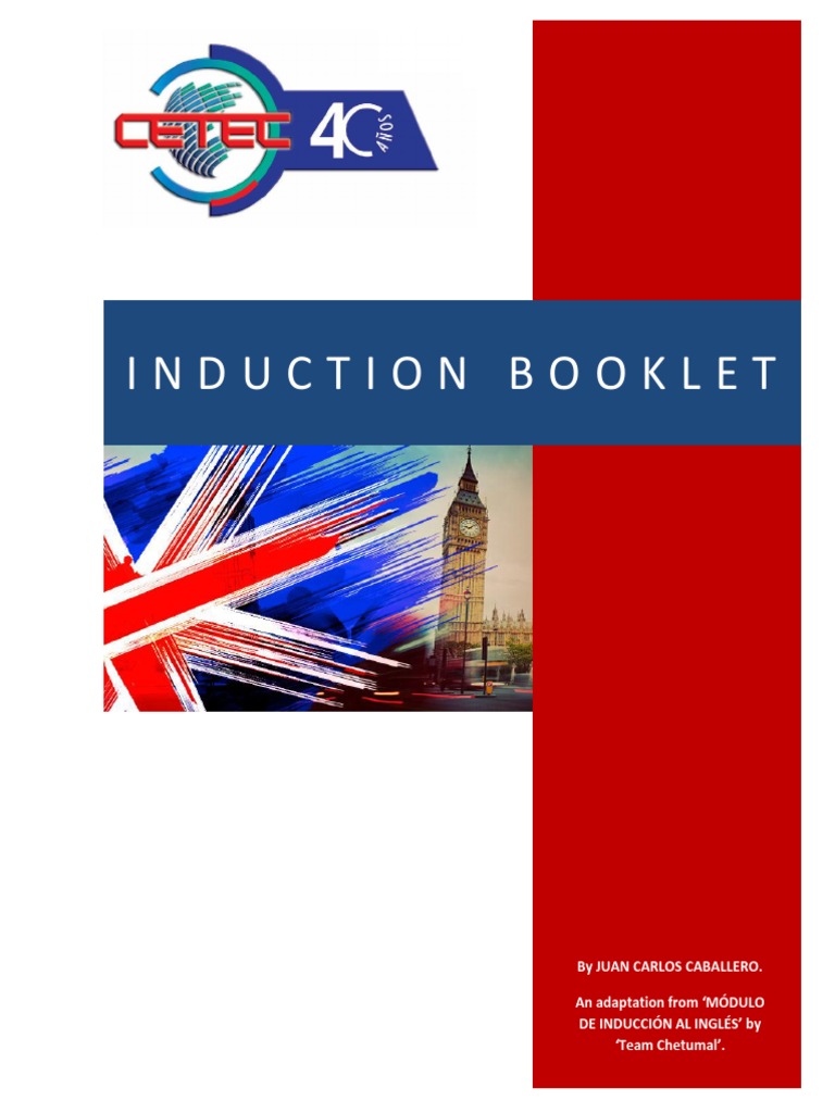 5. Induction Booklet PDF Verb Noun