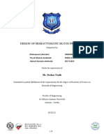 Design of Semiautomatic Blood Pressure Final