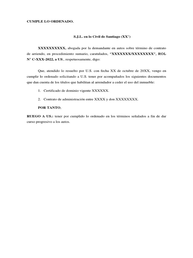 Modelo Curso Progresivo | PDF | Derecho