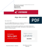 Centauro - Cancelamento Do Pedido