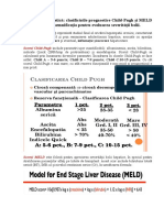 Ciroza Hepatică: Clasificările Prognostice Child-Pugh Și MELD - Criteriile, Semnificația Pentru Evoluarea Severității Bolii