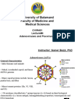 University of Balamand CVIR401 Lecture 4: Adenoviruses and Poxviruses