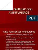 Rede Familiar dos Aventureiros ajuda pais e filhos