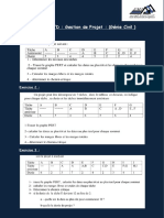 Série TD: Gestion de Projet: (Génie Civil) : Exercice 1