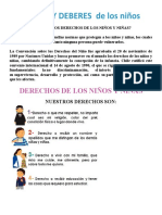 DERECHOS Y DEBERES de Los Niños Exposicion