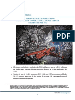 Aris Mining Reporta Destacados Financieros y Operacionales Del Tercer Trimestre Del 2022