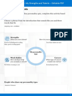 Lesson 2 - My Strengths and Talents - Editable PDF