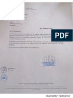 Respuesta del Ministerio de Minería y Metalurgia de Bolivia