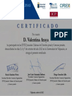 Certificado Participantes