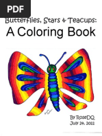 Download Butterflies Stars  Teacups  A Coloring Book by Rose SN60812439 doc pdf