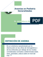 Anemias en Pediatria