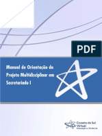 Manual de Orientação Projeto Multidisc Secretariado I