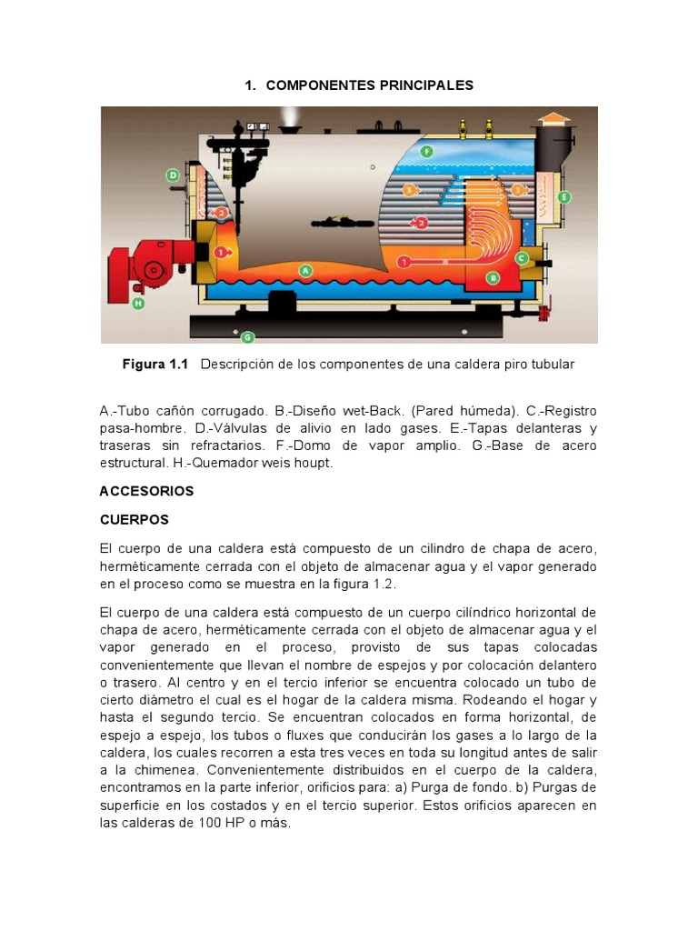 Calderas | PDF | Presión | Chimenea