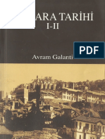 Ankara Tarihi I-II - Avram Galanti