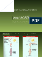 Património Genético-Alterações Material Genético - Mutações