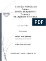 Práctica 1-Sedimentología