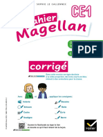 Magellan Cahier CE1 2022 Corrigepdf