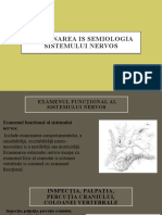 Examinarea Is Semiologia Sistemului Nervos