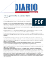 No Al Gasoducto en Puerto Rico - El Diario-La Prensa 072211 B