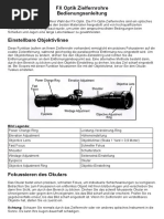 FX Optik Zielfernrohre Bedienungsanleitung
