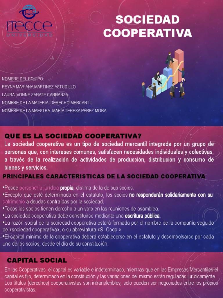 Sociedad Cooperativa Teresa | PDF | Cooperativa | Sociedad de ...