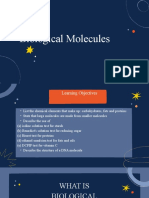 Biological Molecules