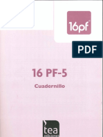 Cuadernillo 16PF