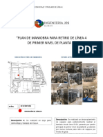 Plan de Maniobra para Retiro de Equipos